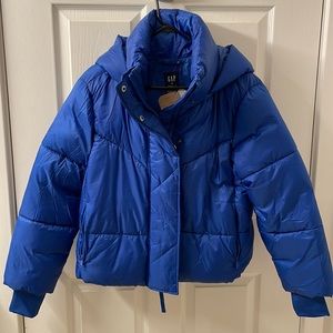 Gap Cropped Puffer Coat